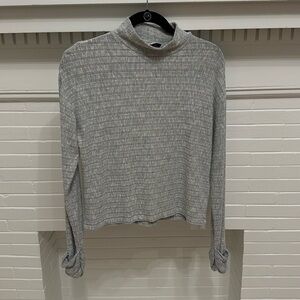 Topshop, Sweater, Small, Gray